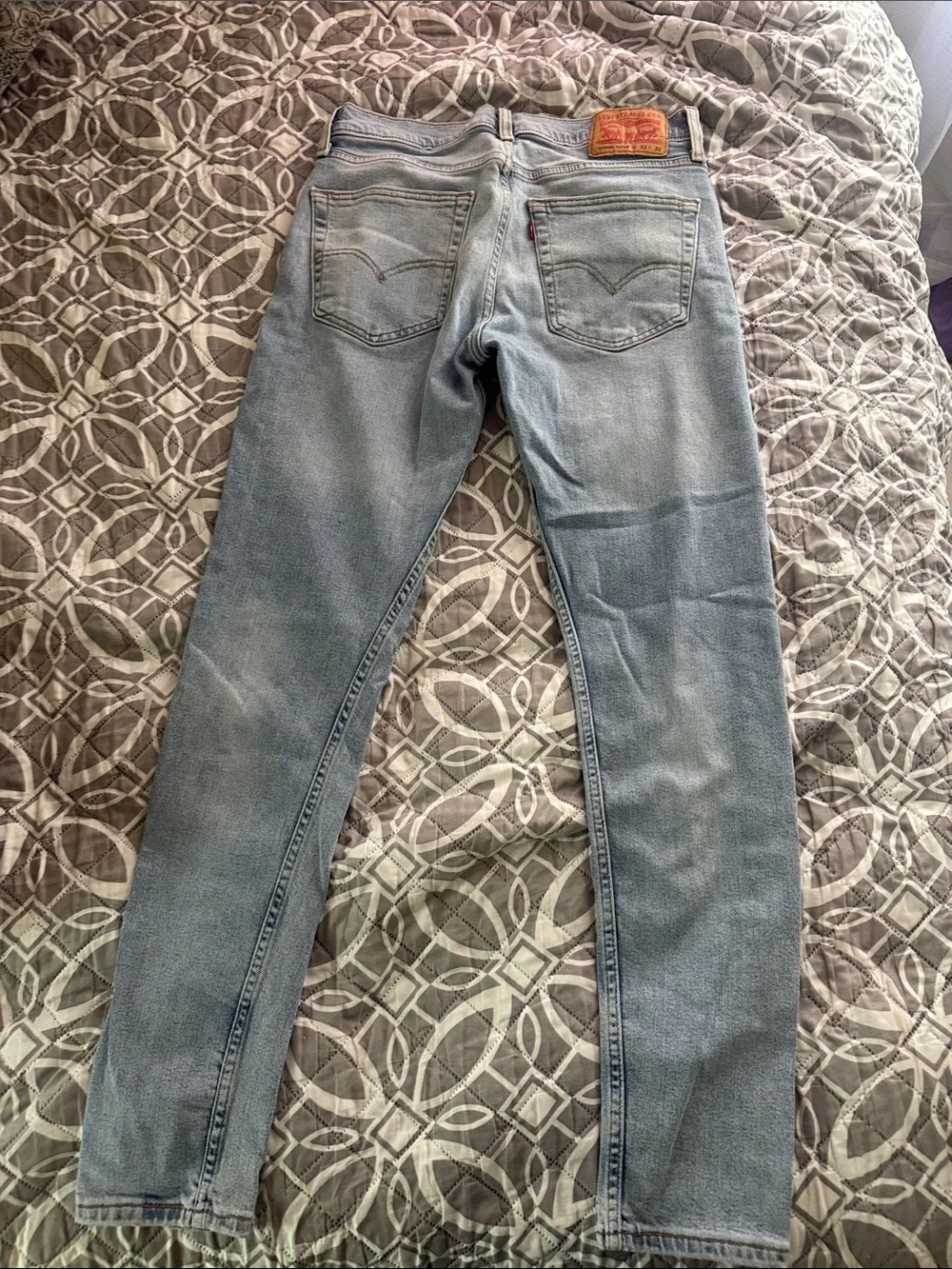 Levi's Light Blue Skinny Taper Jeans W32 L32
